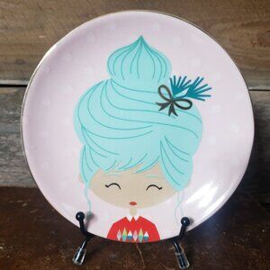 Nostalgia Dessert / Bread Plate by Sleigh Bell Bistro - 6" - New